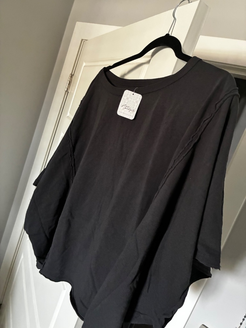 ( FP-2) Free People We The Free Next Level Tee originally $58 - Picture 4 of 4